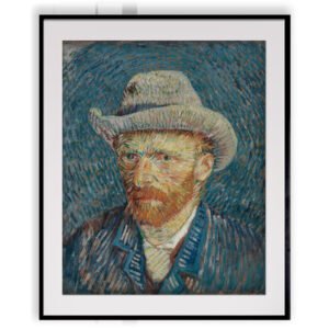 “Van Gogh’s classic work (Self-Portrait) – Hand-painted oil painting for purchase”